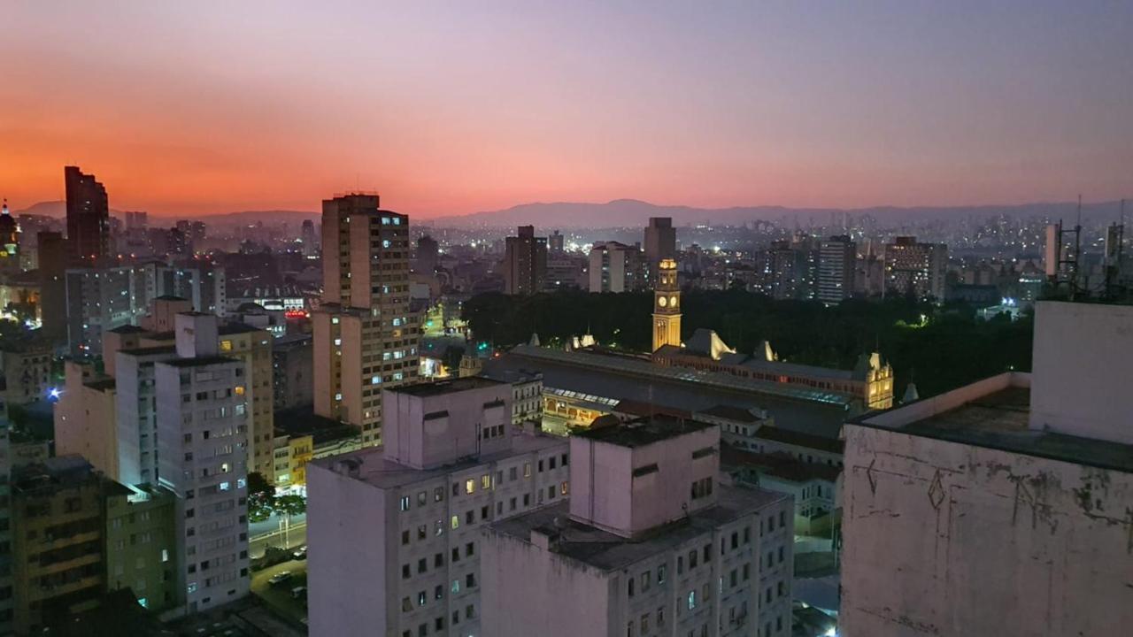 Apartamento Com Wifi Proximo Ao Metro Luz São Paulo Buitenkant foto